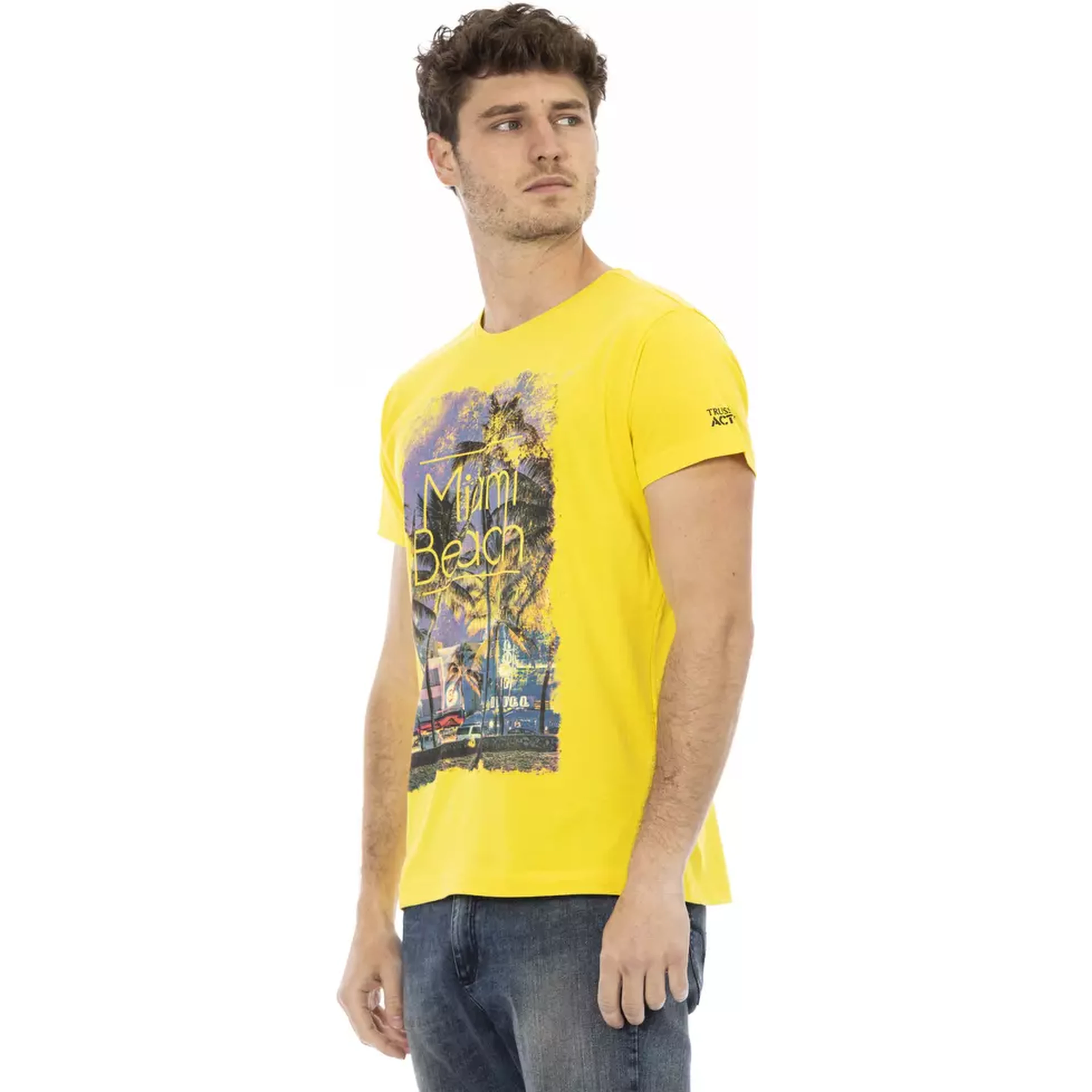 Yellow Cotton T-Shirt
