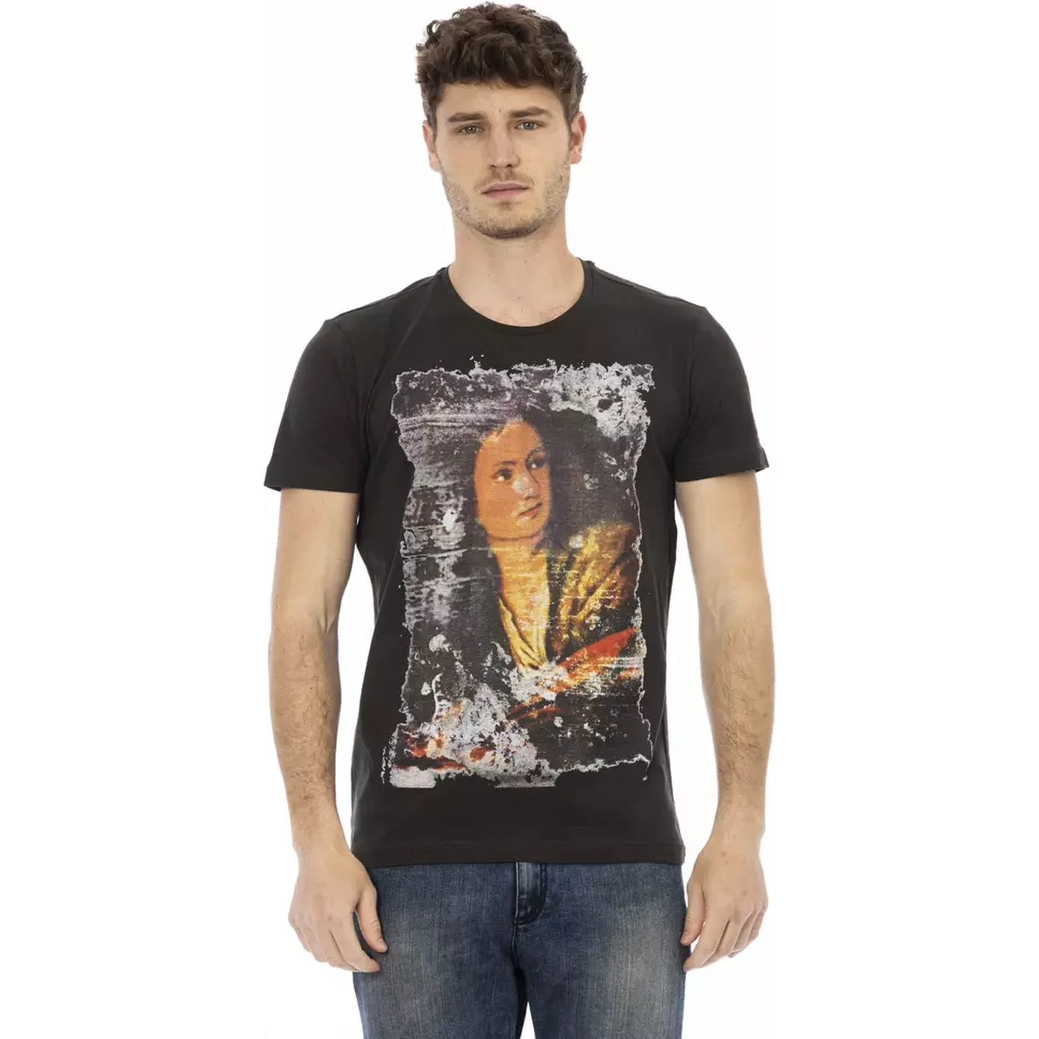 Black Cotton T-Shirt