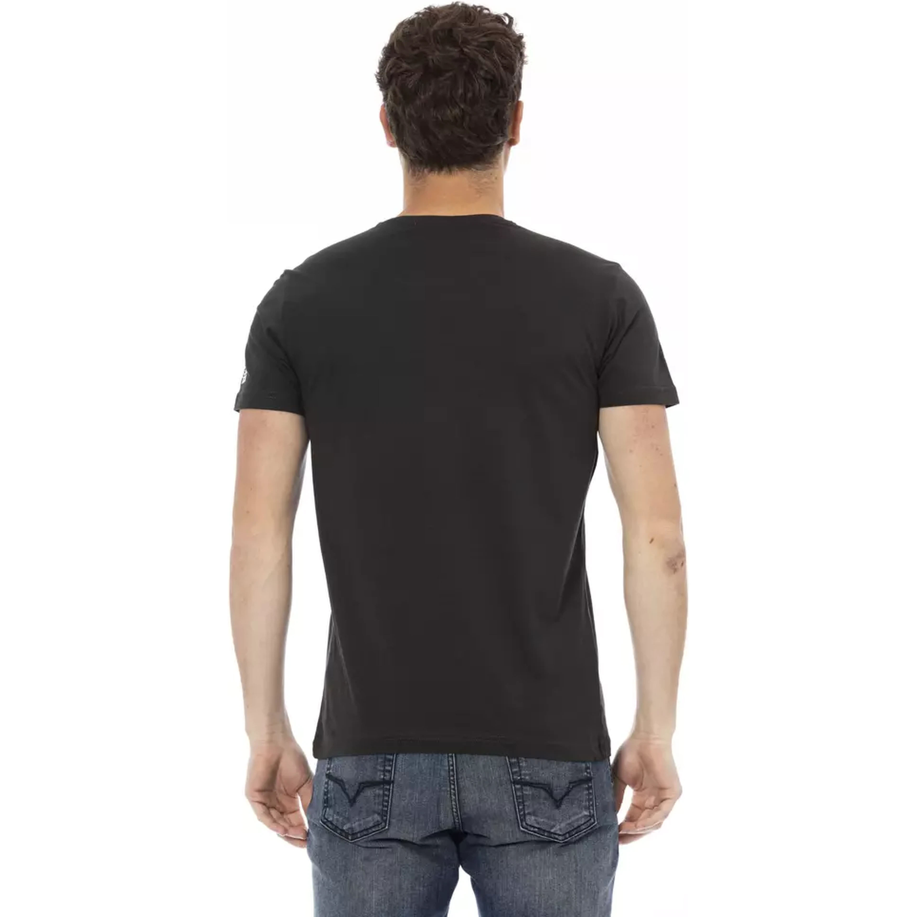 Black Cotton T-Shirt