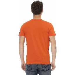 Orange Cotton T-Shirt