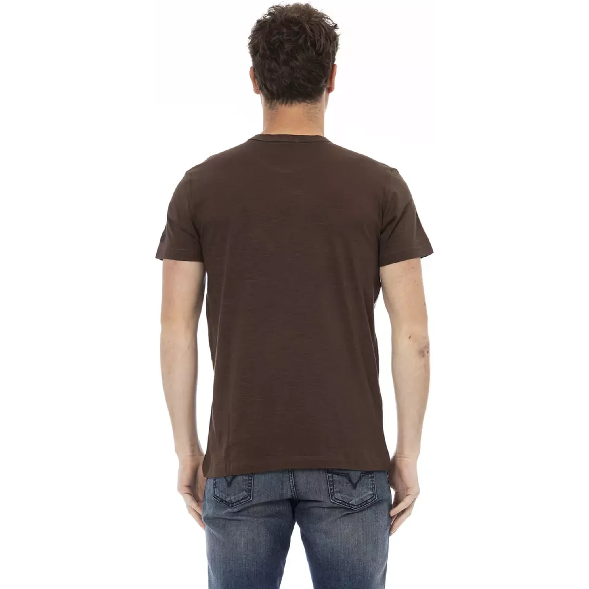 Brown Cotton T-Shirt