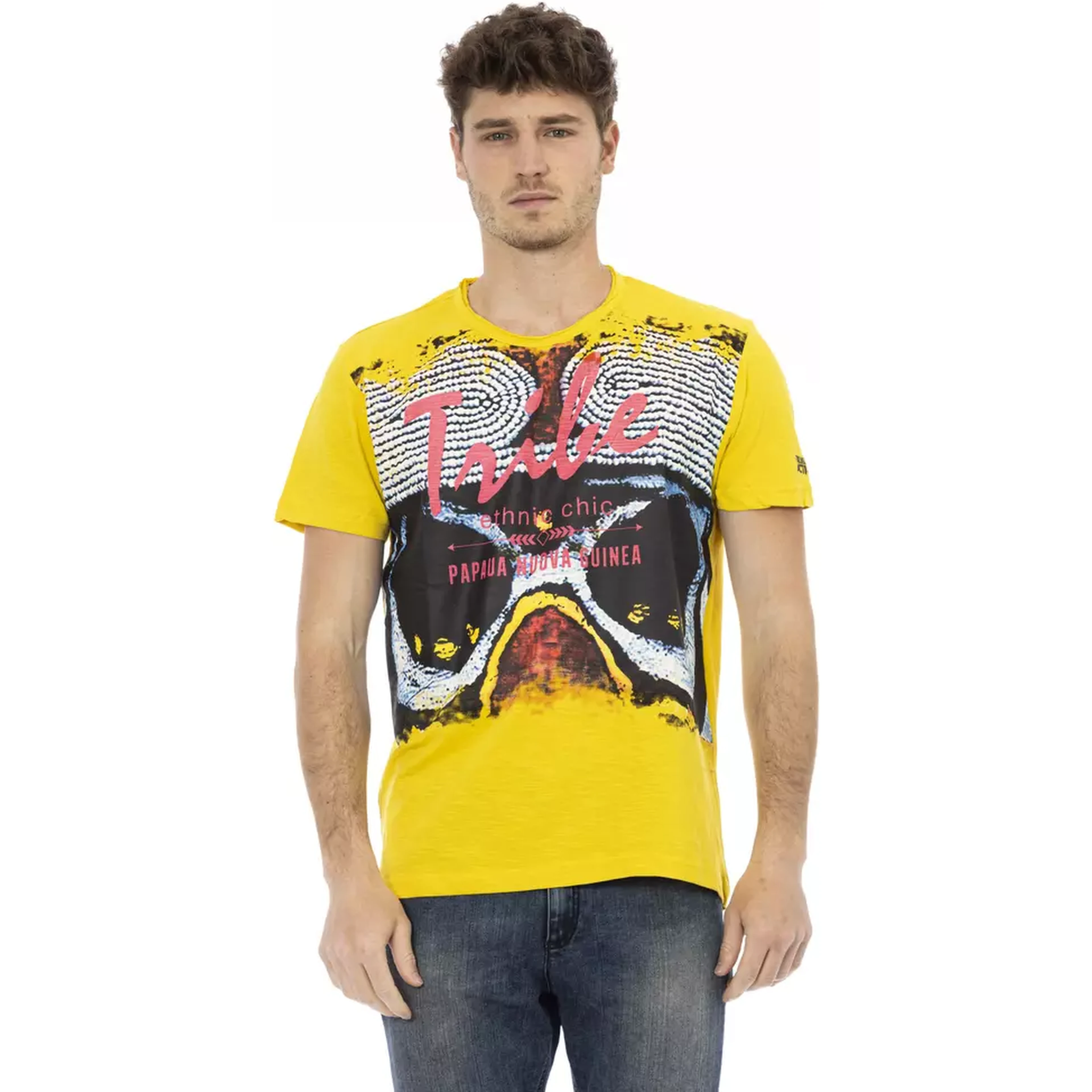 Yellow Cotton T-Shirt