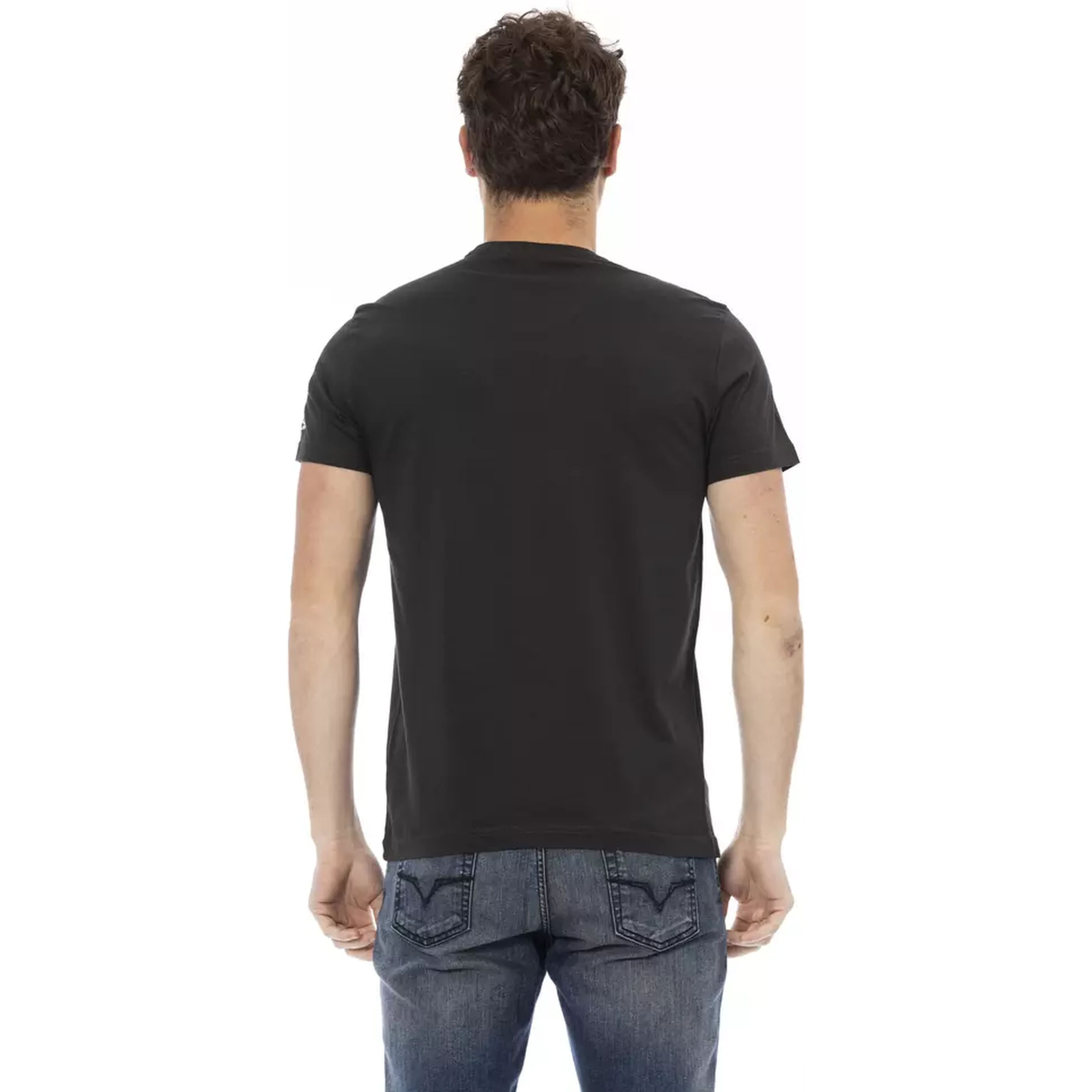 Black Cotton T-Shirt