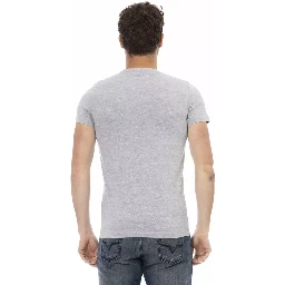 Gray Cotton T-Shirt