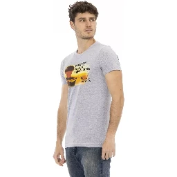 Gray Cotton T-Shirt