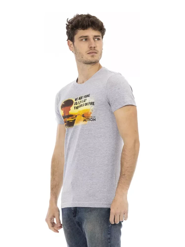 Gray Cotton T-Shirt alternative