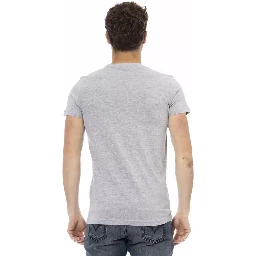 Gray Cotton T-Shirt