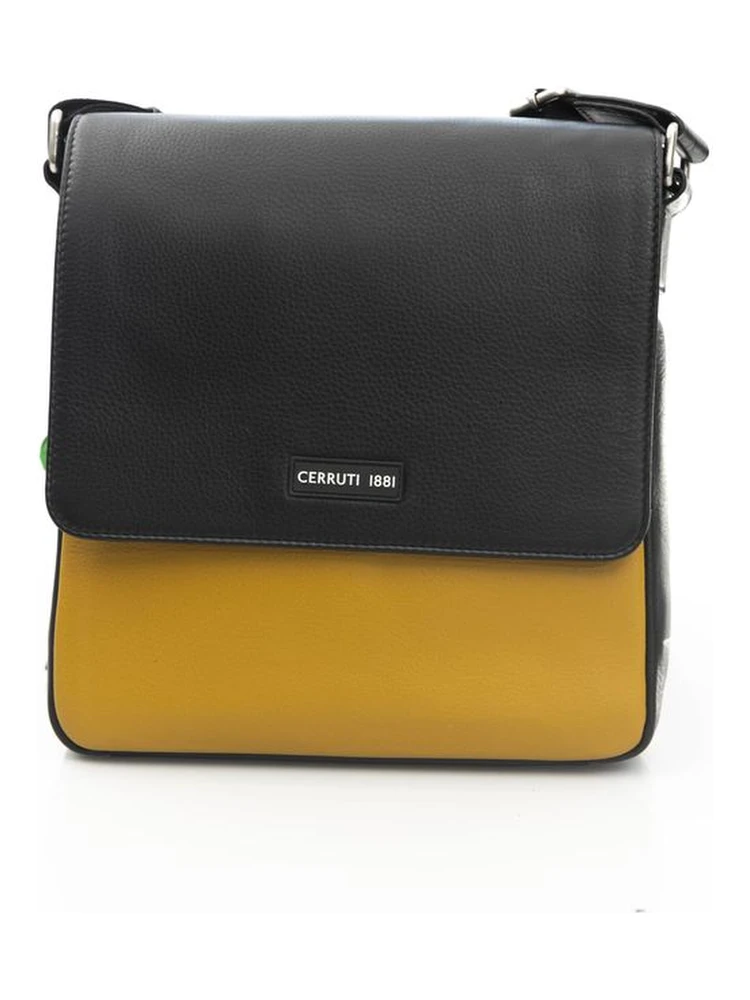 Yellow Leather Crossbody Bag