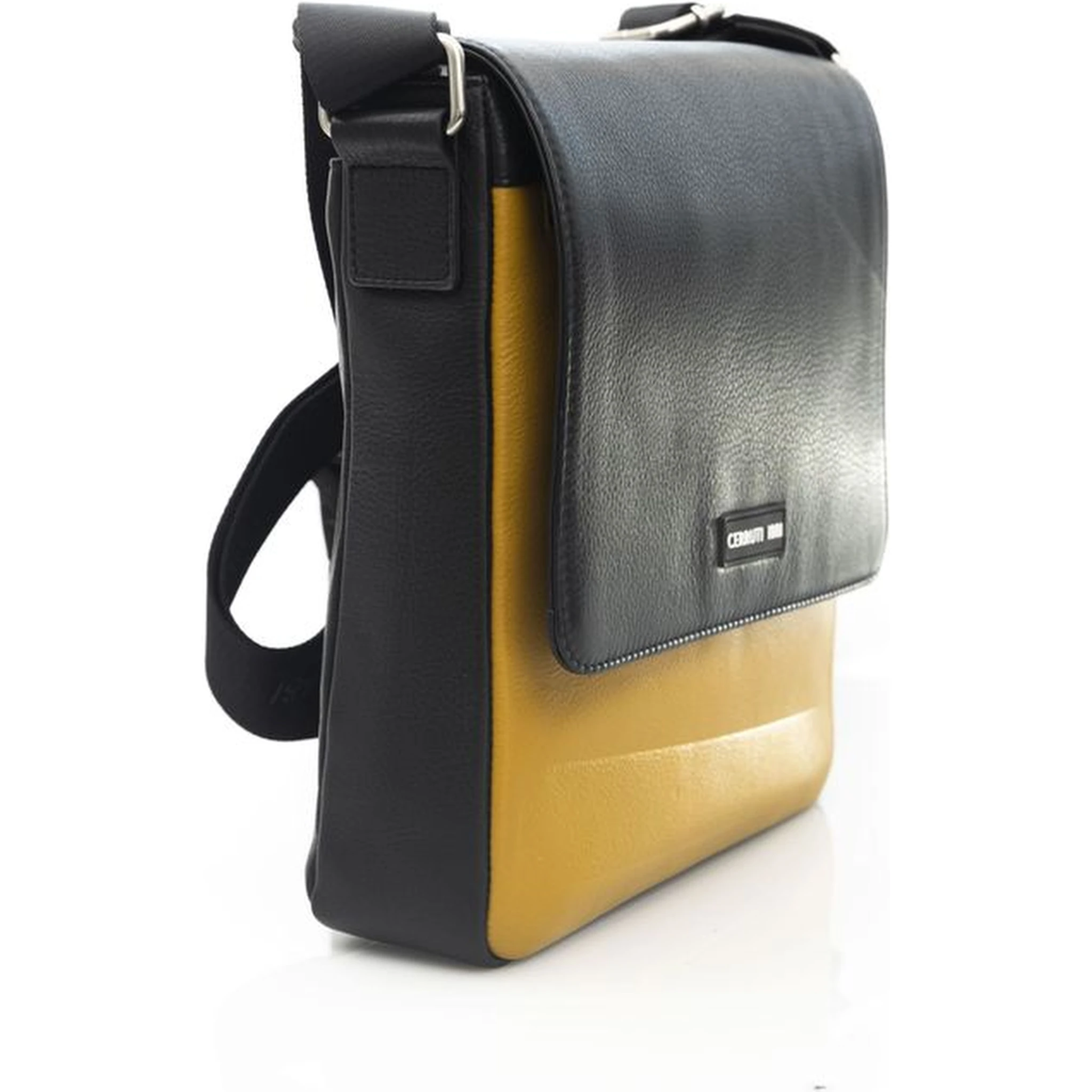 Yellow Leather Crossbody Bag
