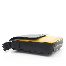 Yellow Leather Crossbody Bag