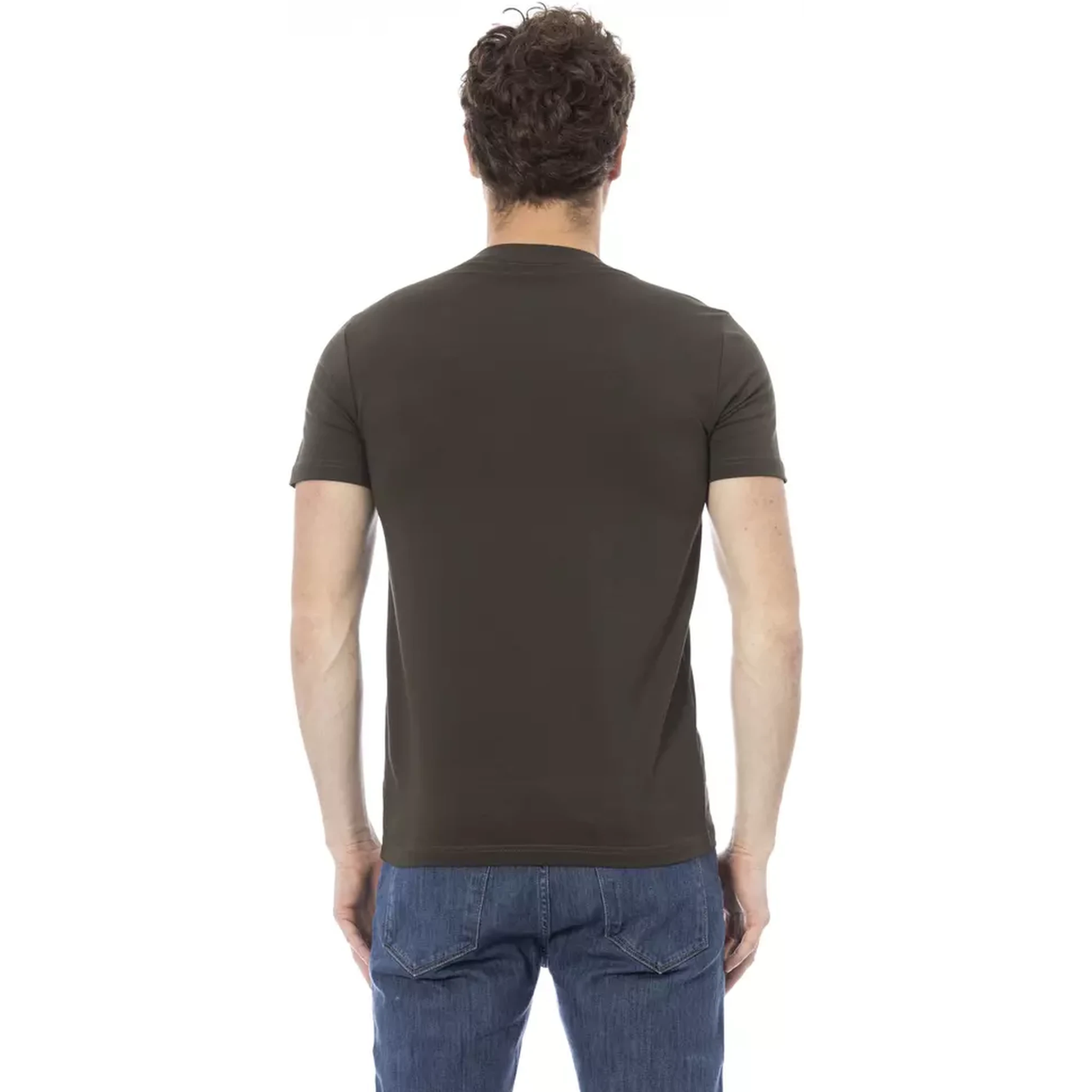 Baldinini Trend Emerald Elegance Cotton Tee