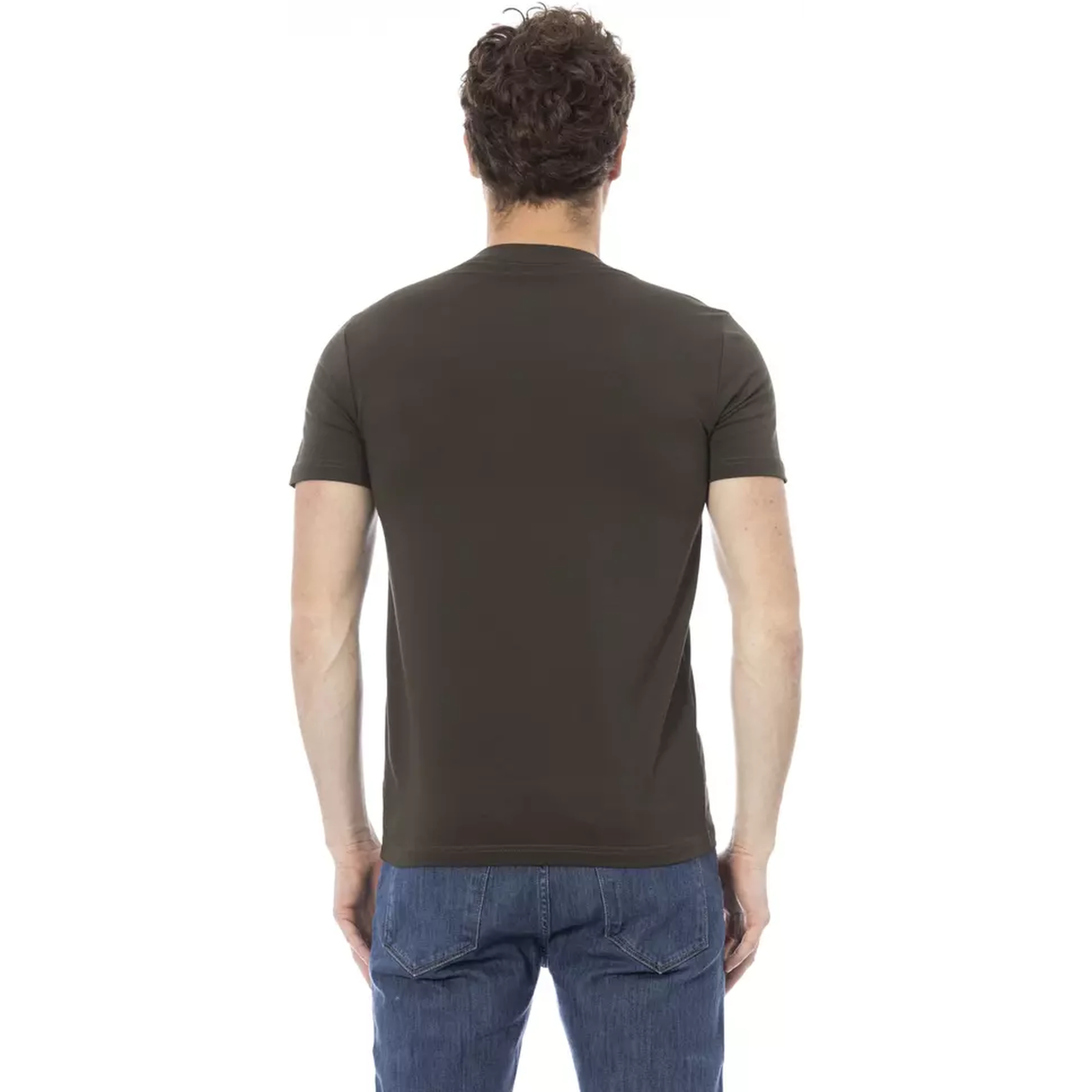 Baldinini Trend Emerald Elegance Cotton Tee