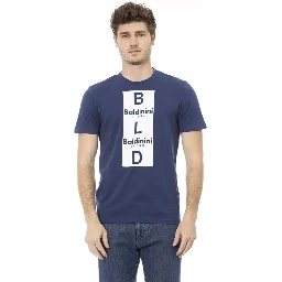 Blue Cotton T-Shirt