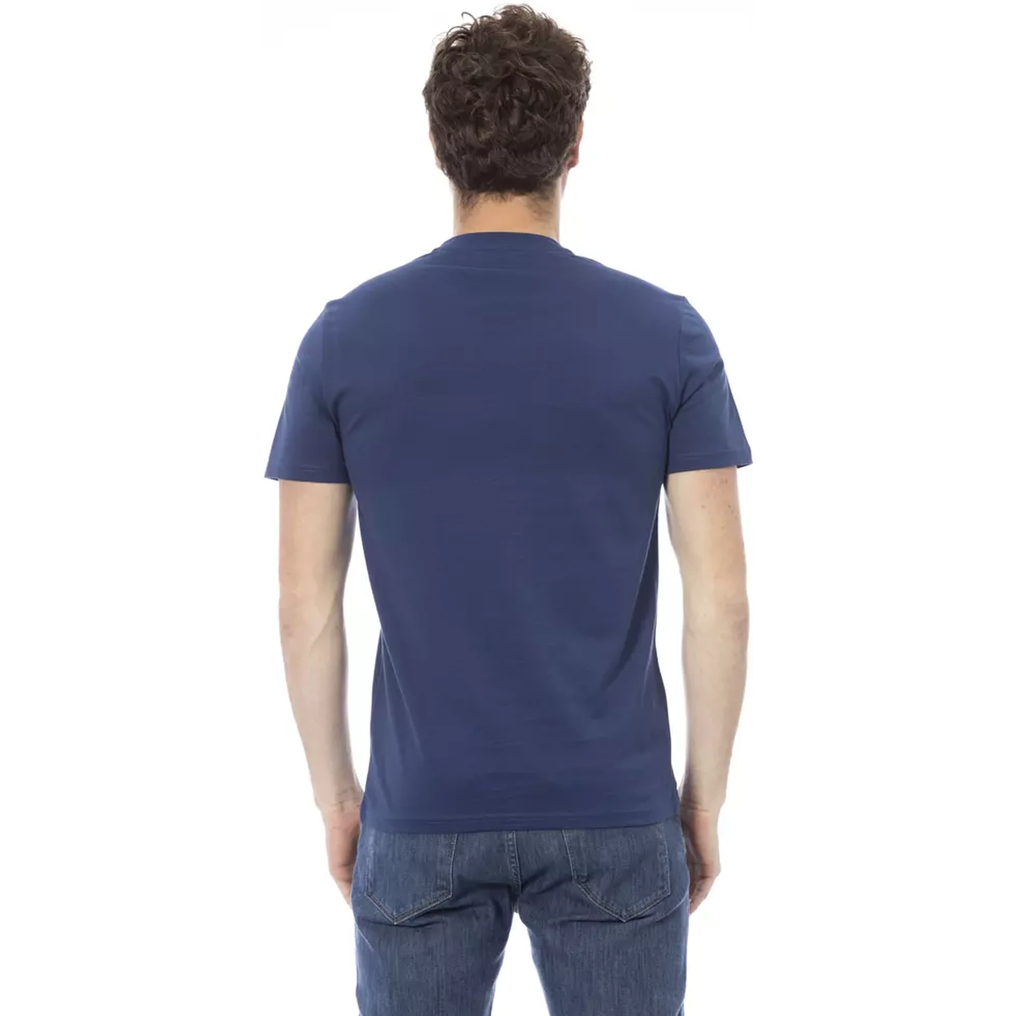 Blue Cotton T-Shirt