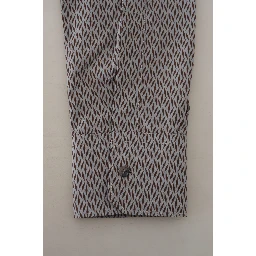 Gray Brown GOLD Slim Fit Dress Formal Shirt