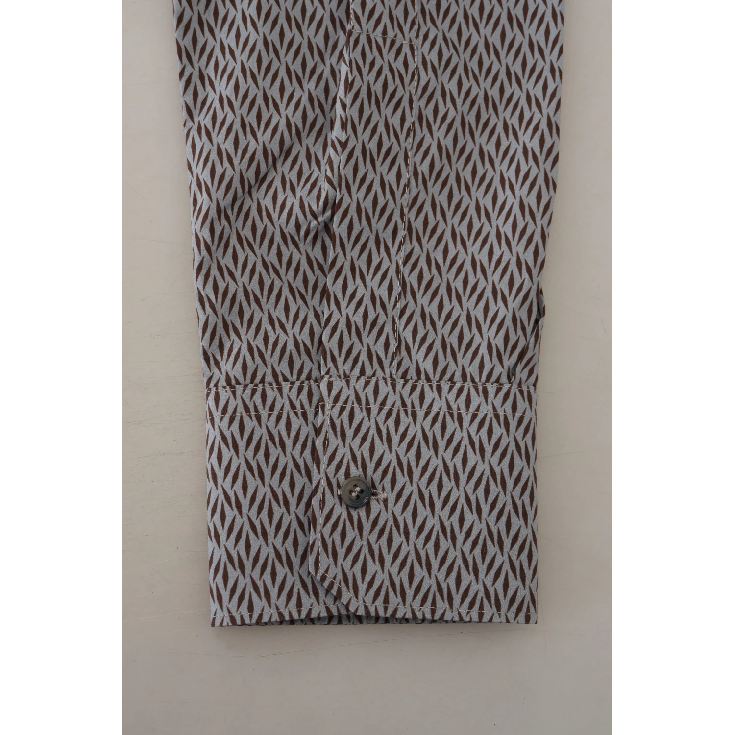Gray Brown GOLD Slim Fit Dress Formal Shirt