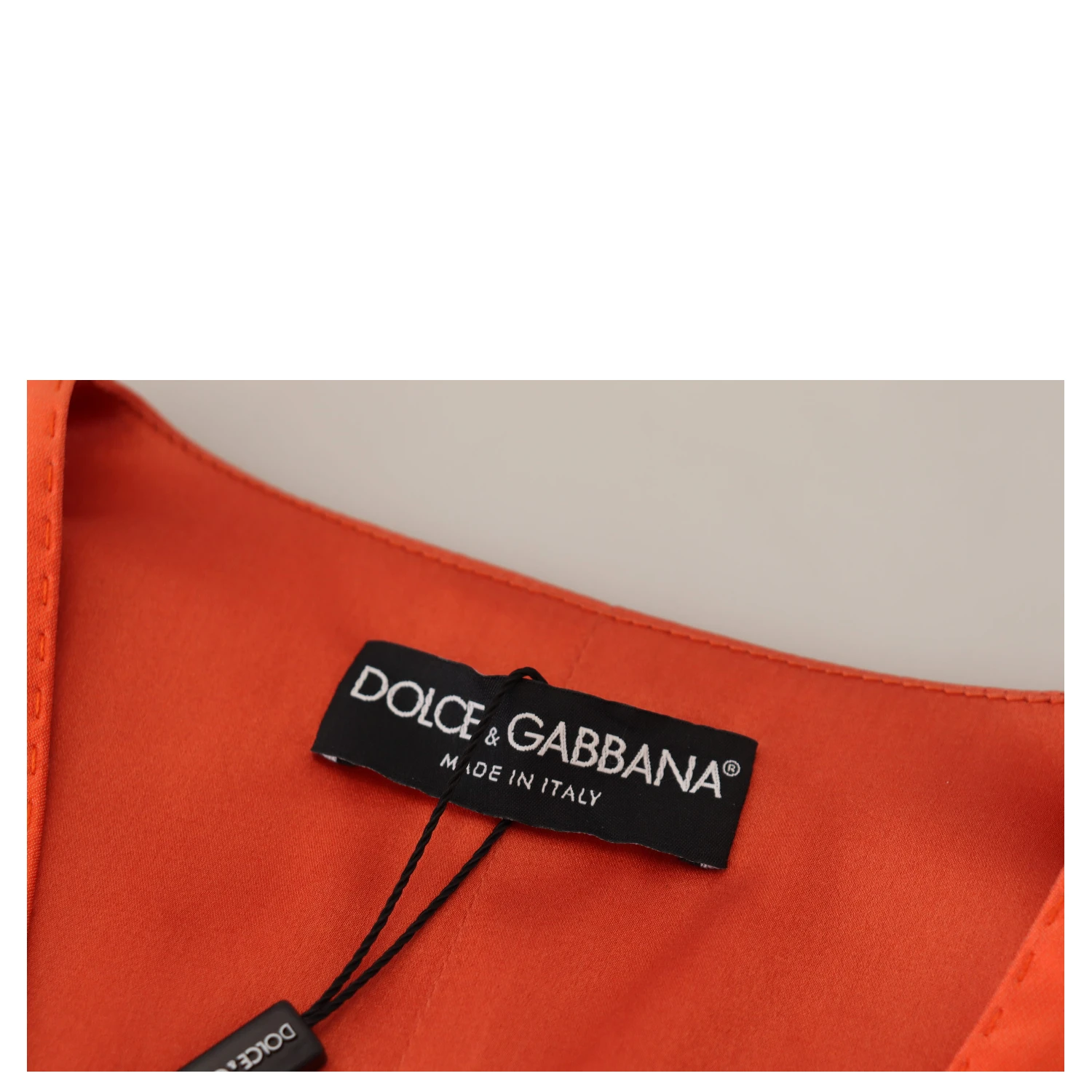 Orange Sleeveless Waistcoat Cropped Vest Top
