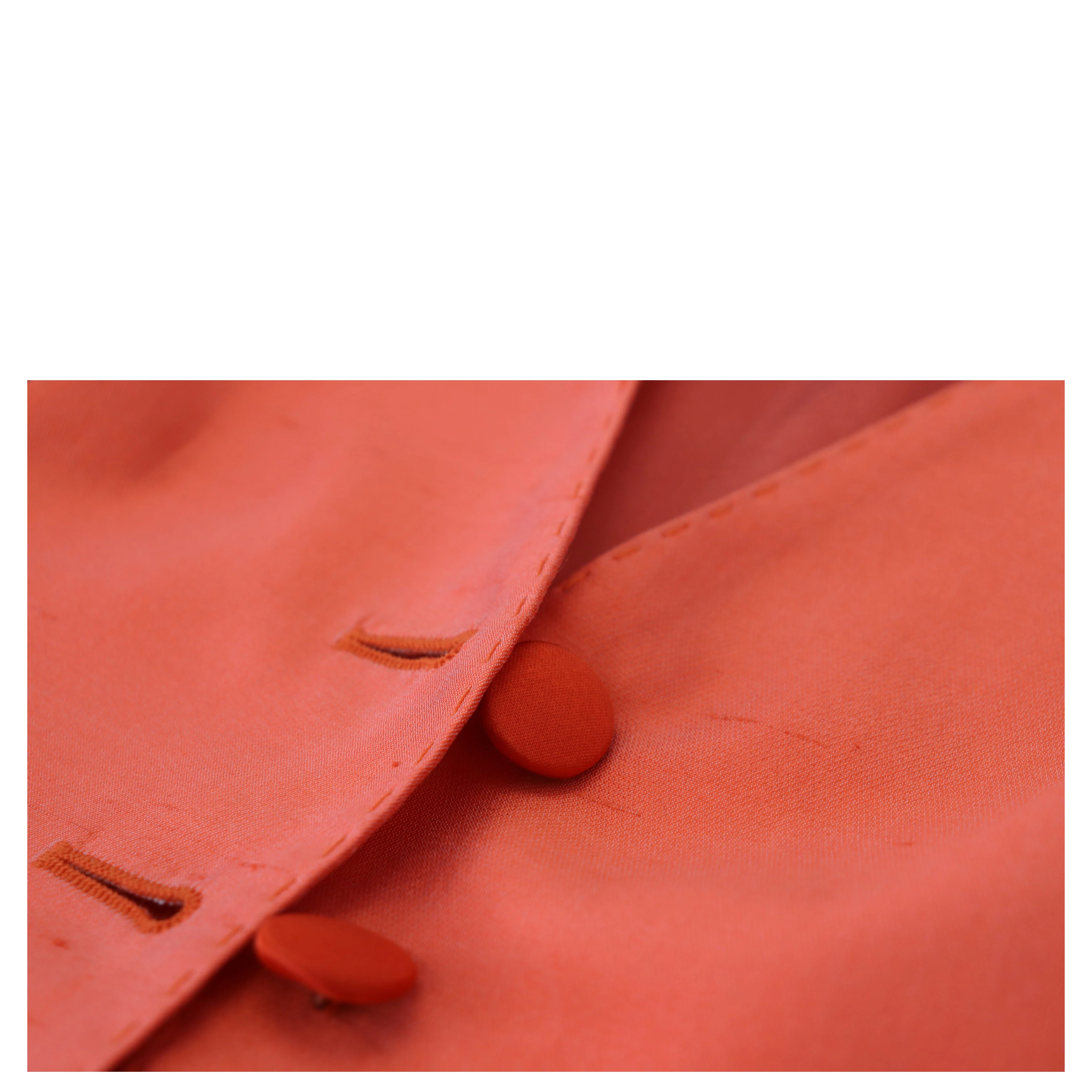 Orange Sleeveless Waistcoat Cropped Vest Top