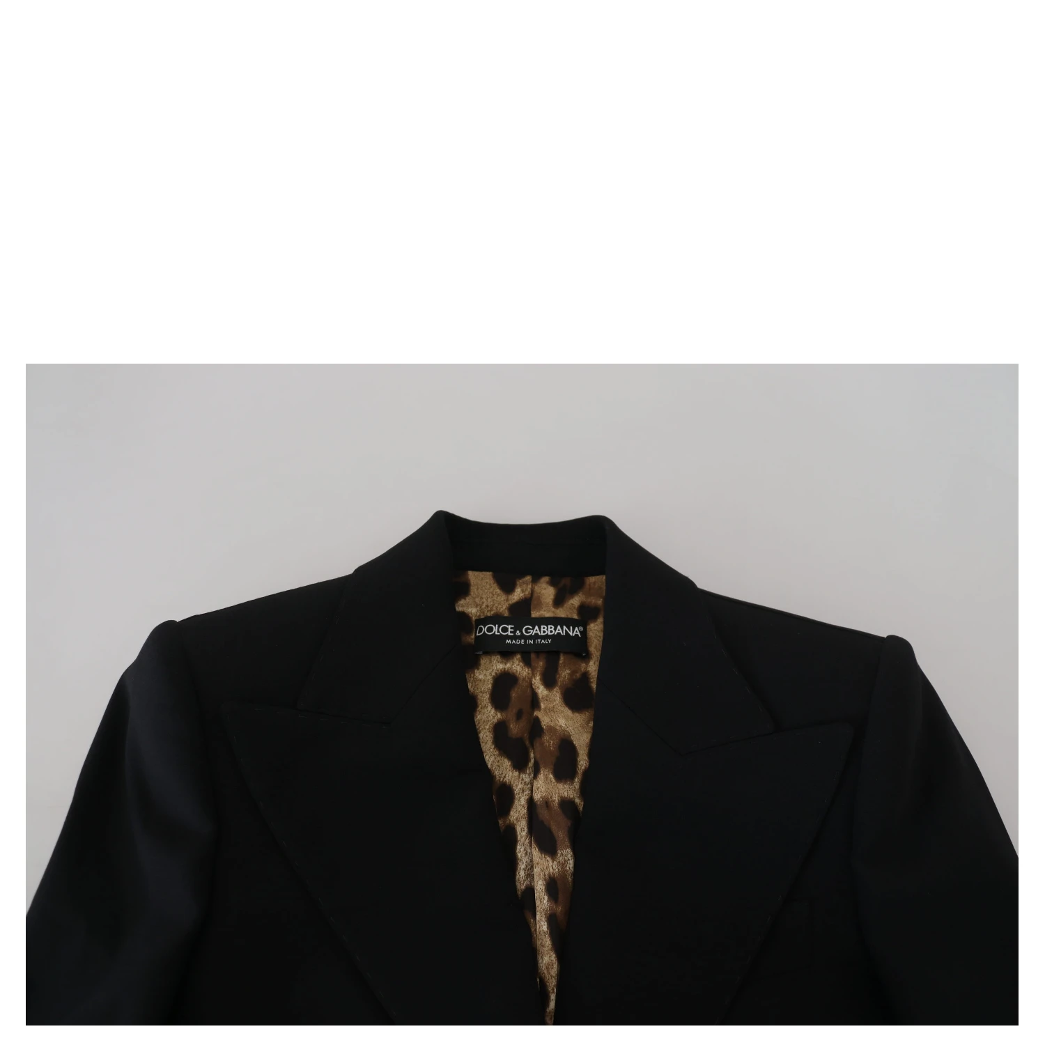 Black Single Breasted Fit Blazer Wool Jacket