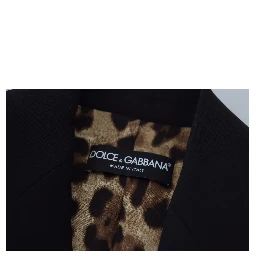 Black Single Breasted Fit Blazer Wool Jacket