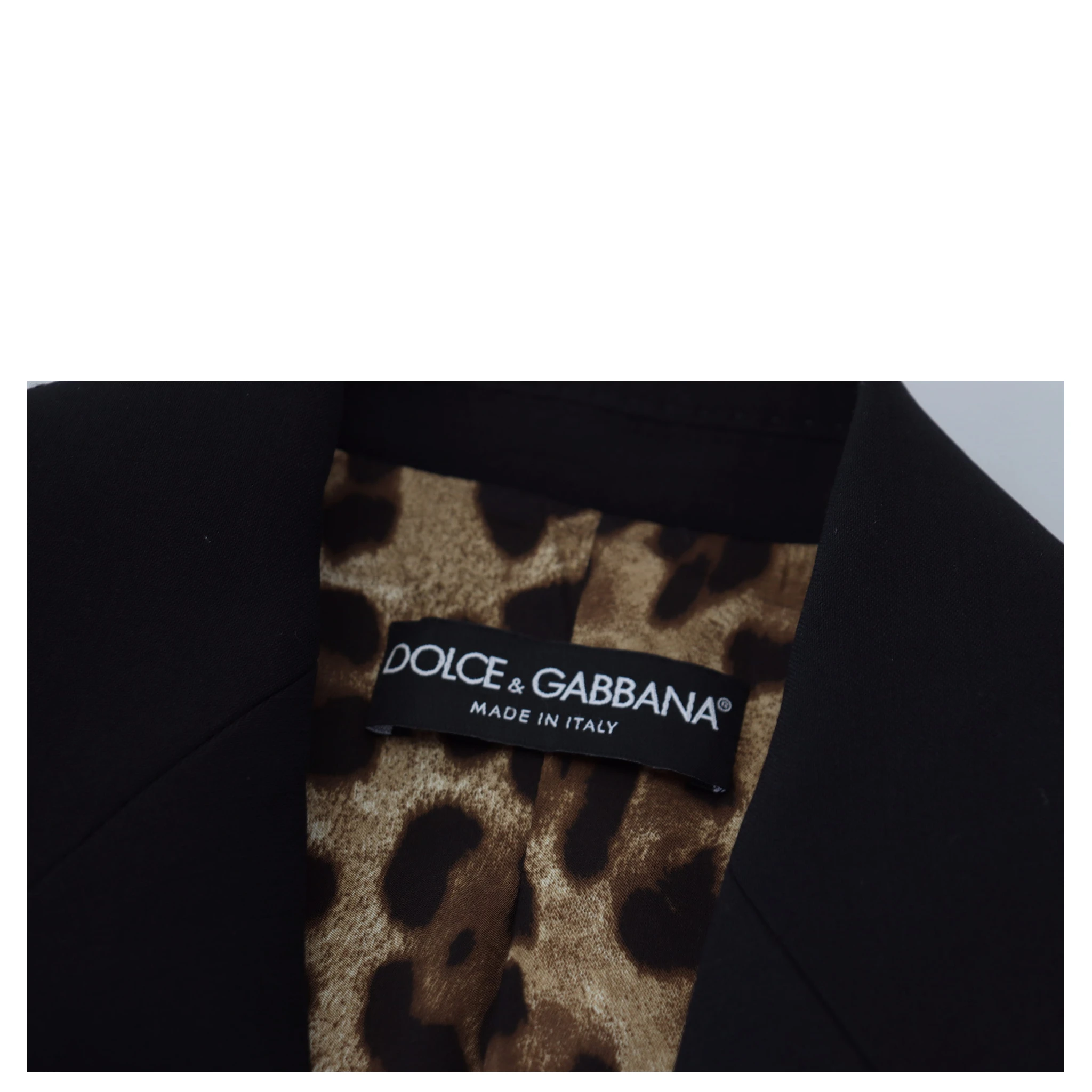 Black Single Breasted Fit Blazer Wool Jacket