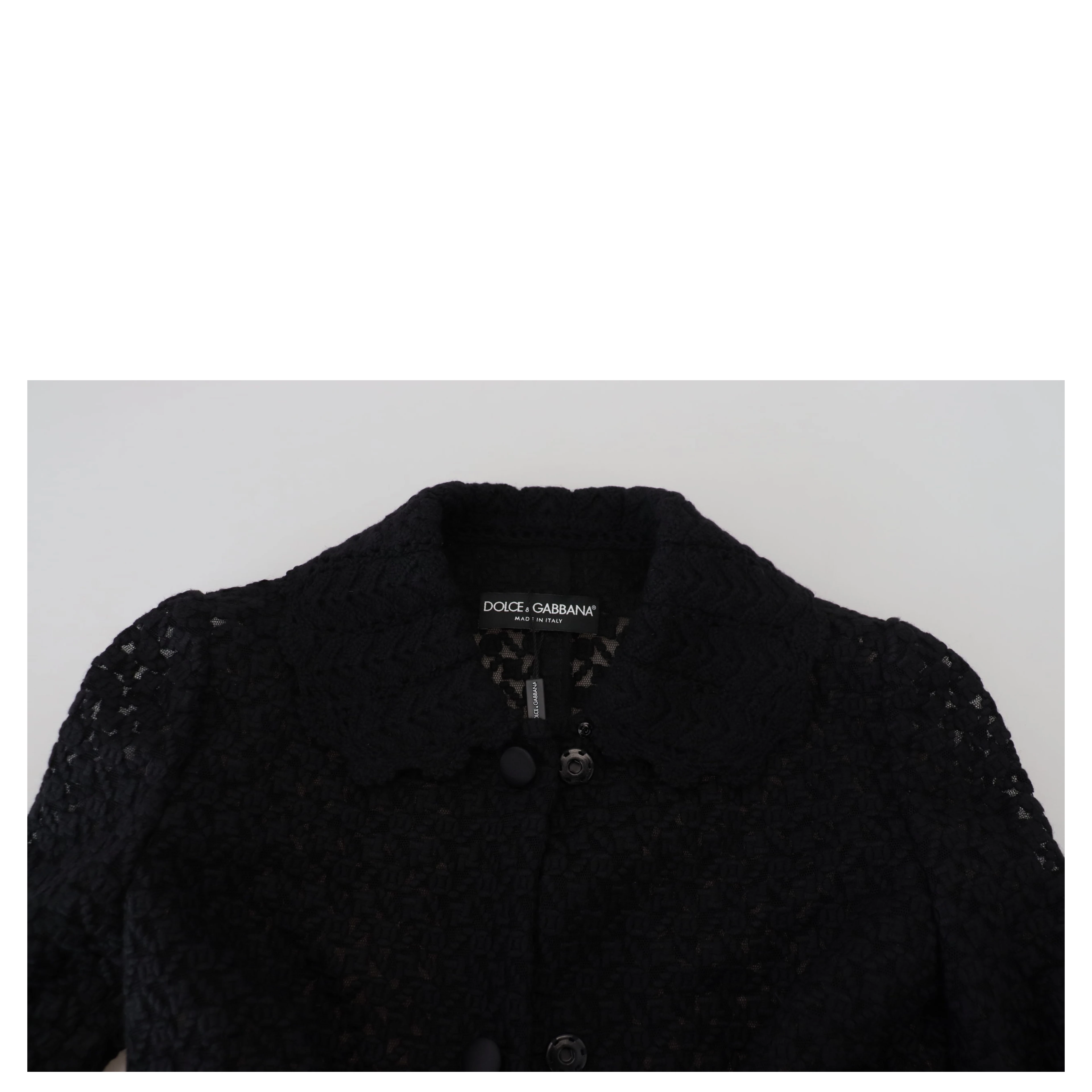 Black Button Down Long Blazer Cotton Jacket