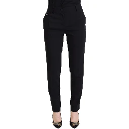 Black High Waist Women Pants