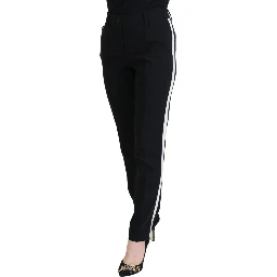 Black High Waist Women Pants