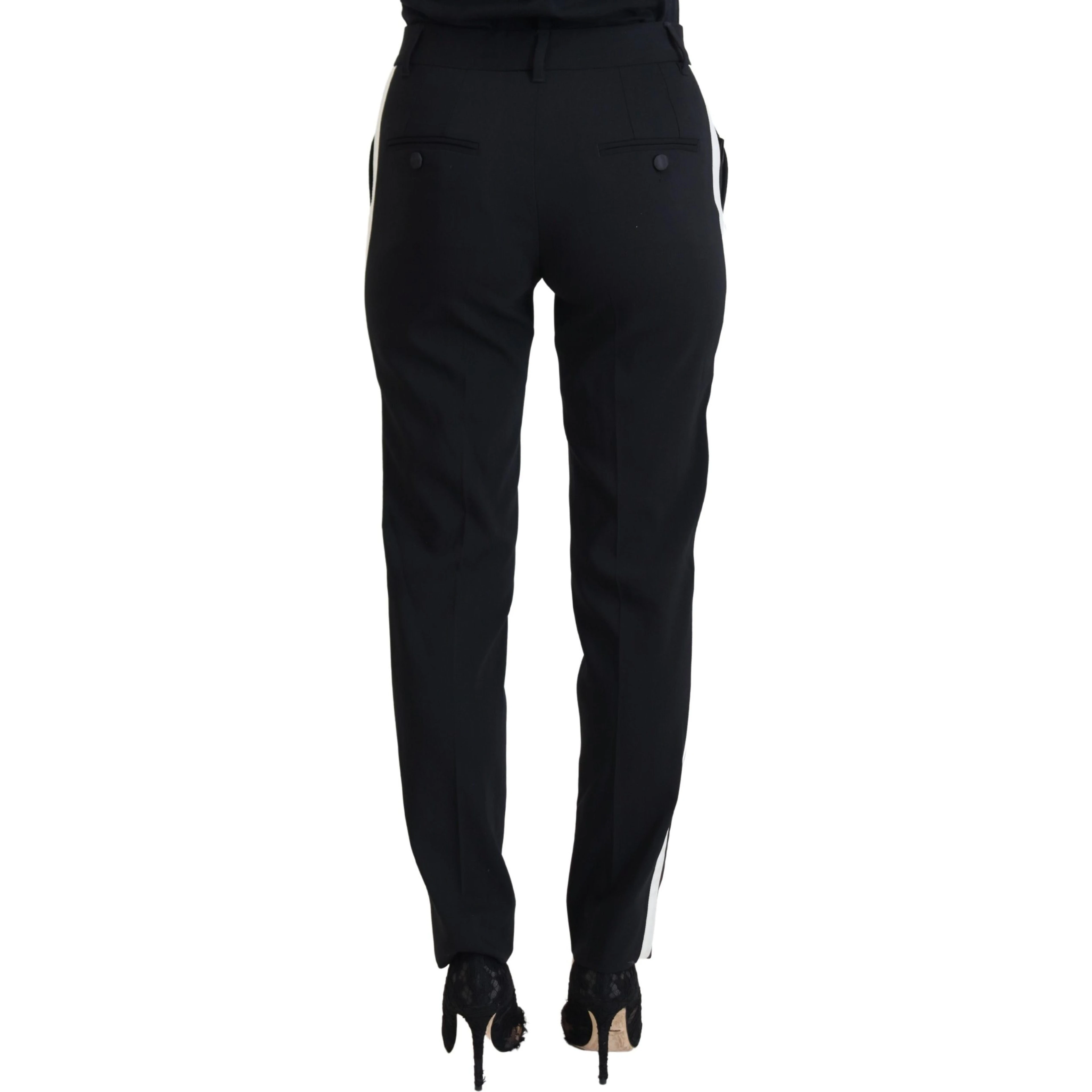 Black High Waist Women Pants