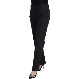 Grey Women Formal Tapered Pants