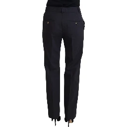 Grey Women Formal Tapered Pants