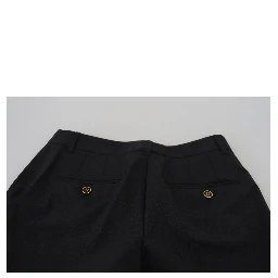 Grey Women Formal Tapered Pants