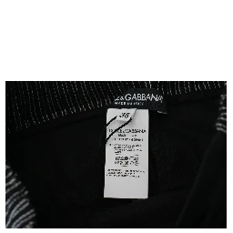 Black Straight Fit Cotton Pants