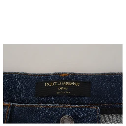 Black Floral Lace Front Skinny Denim Jeans