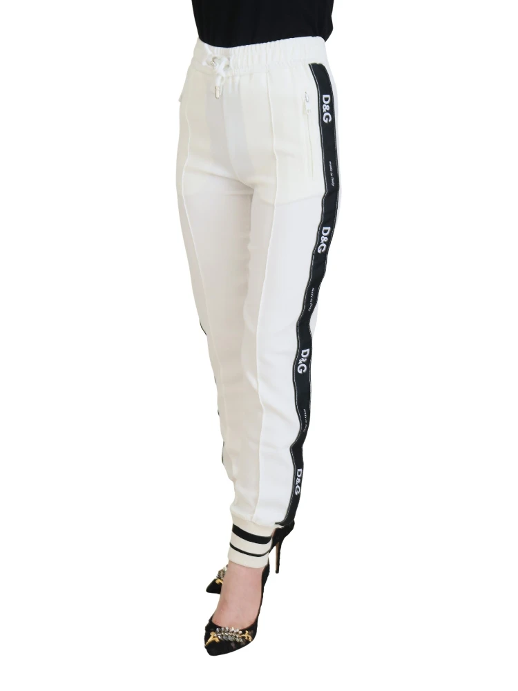 White DG Logo Sweatpants Pants alternative