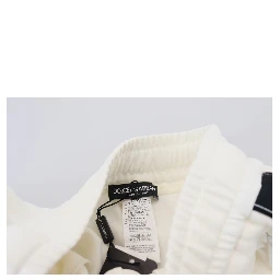 White DG Logo Sweatpants Pants