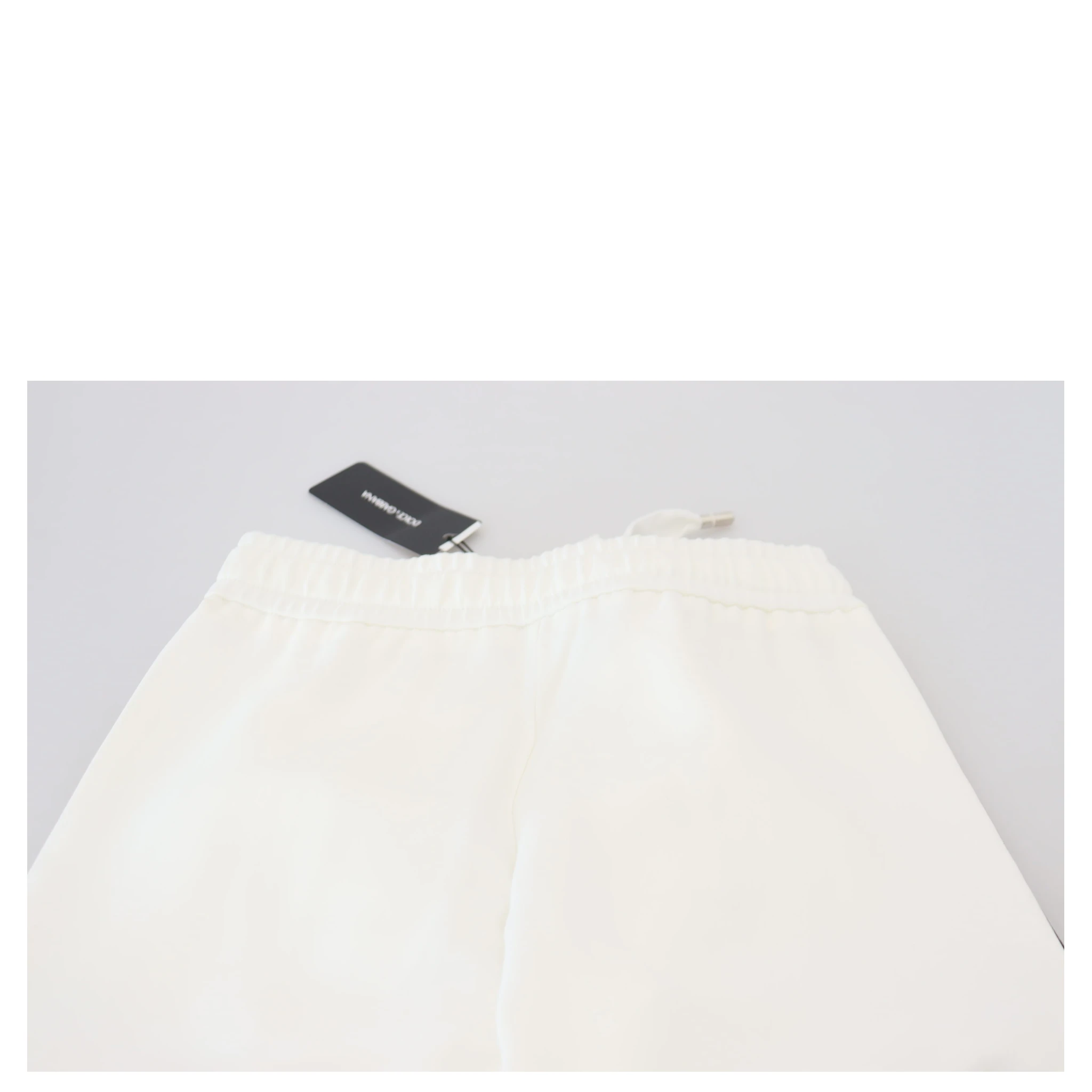 White DG Logo Sweatpants Pants