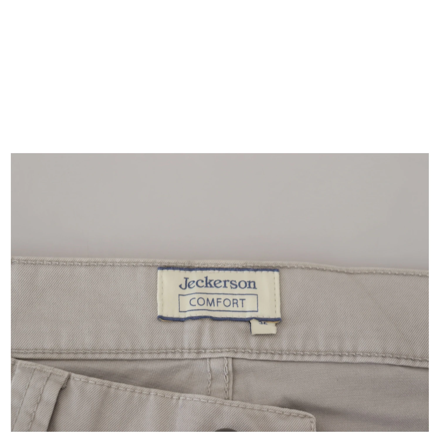 Gray Cotton Tapered Men Casual Pants