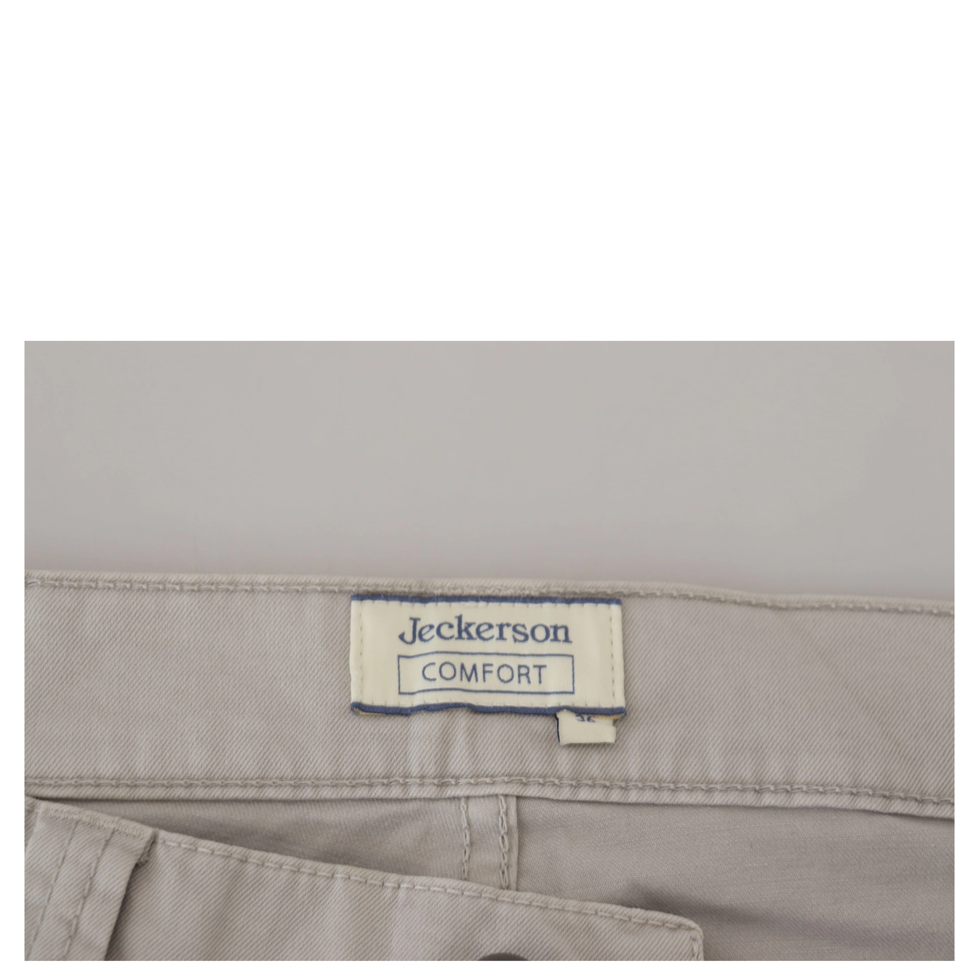 Gray Cotton Tapered Men Casual Pants
