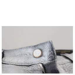 Gray Washed Skinny Men Denim Jeans