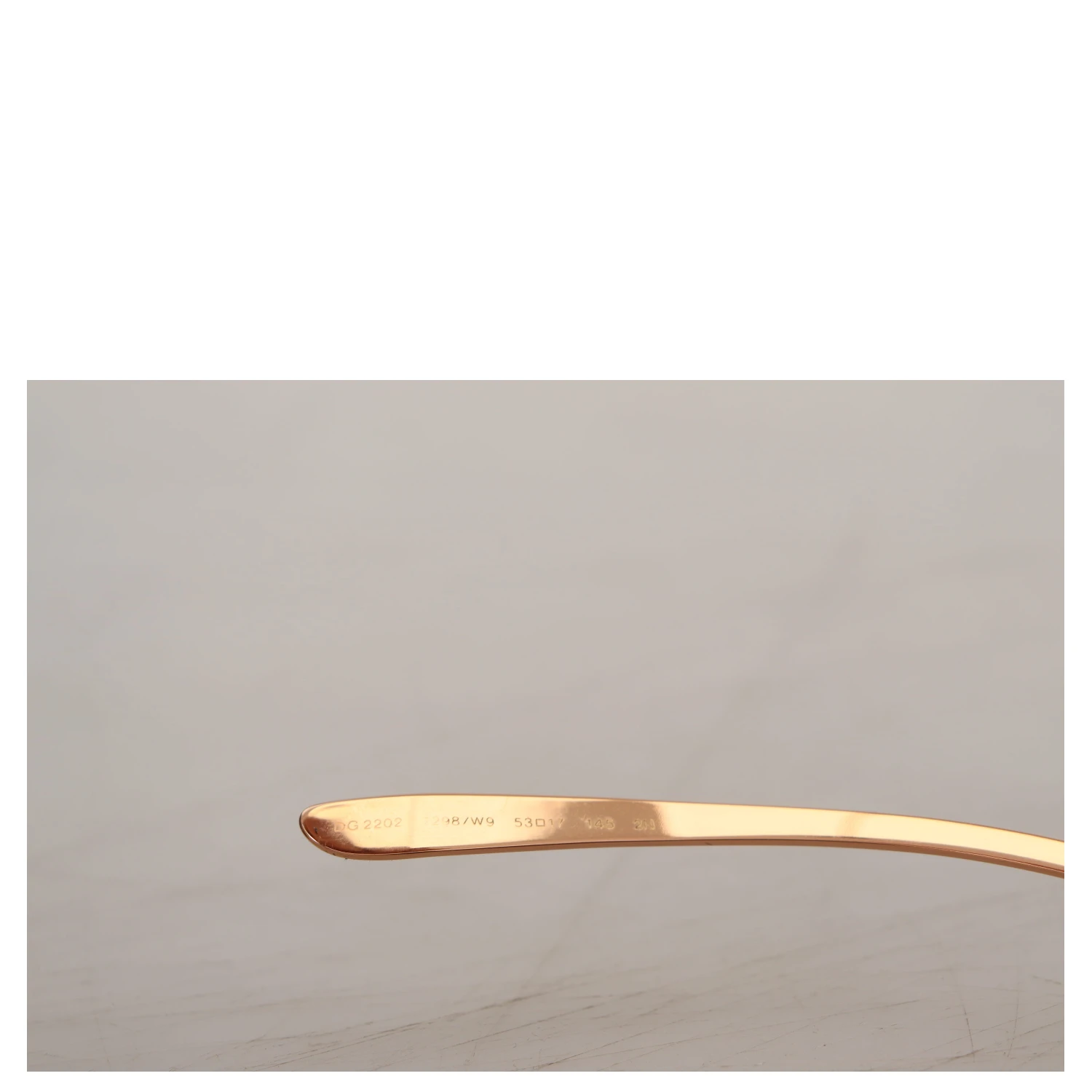 Pink Gold Rose Sequin Embroidery DG2202 Sunglasses