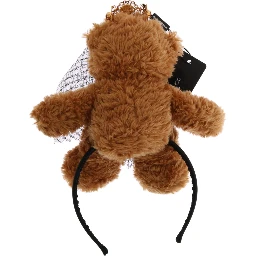 Teddy Bear Gold Crystal  Crown Tiara Diadem Hair Band