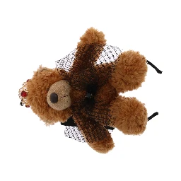 Teddy Bear Gold Crystal  Crown Tiara Diadem Hair Band