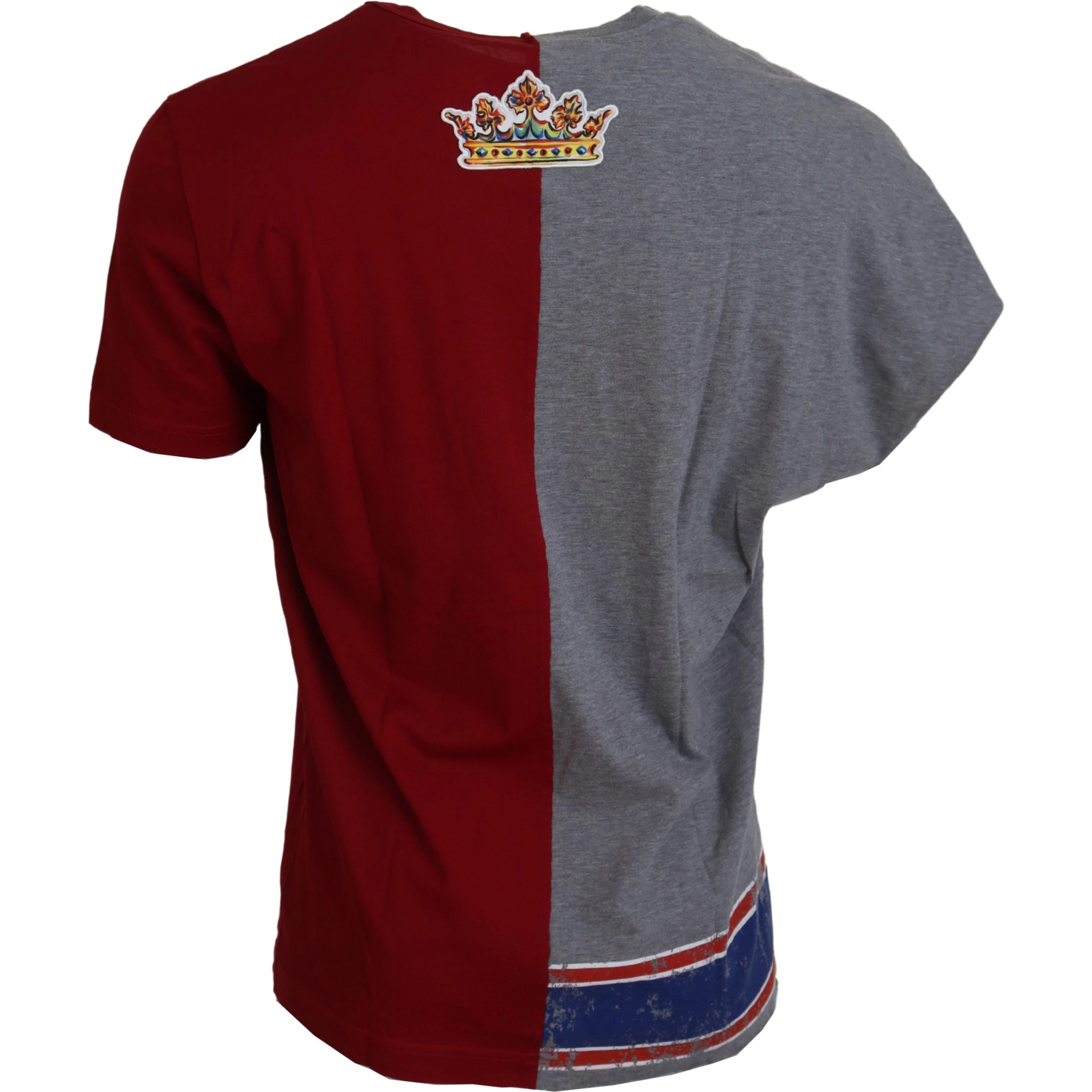 Red Gray Two Model DG Angel Crewneck T-shirt