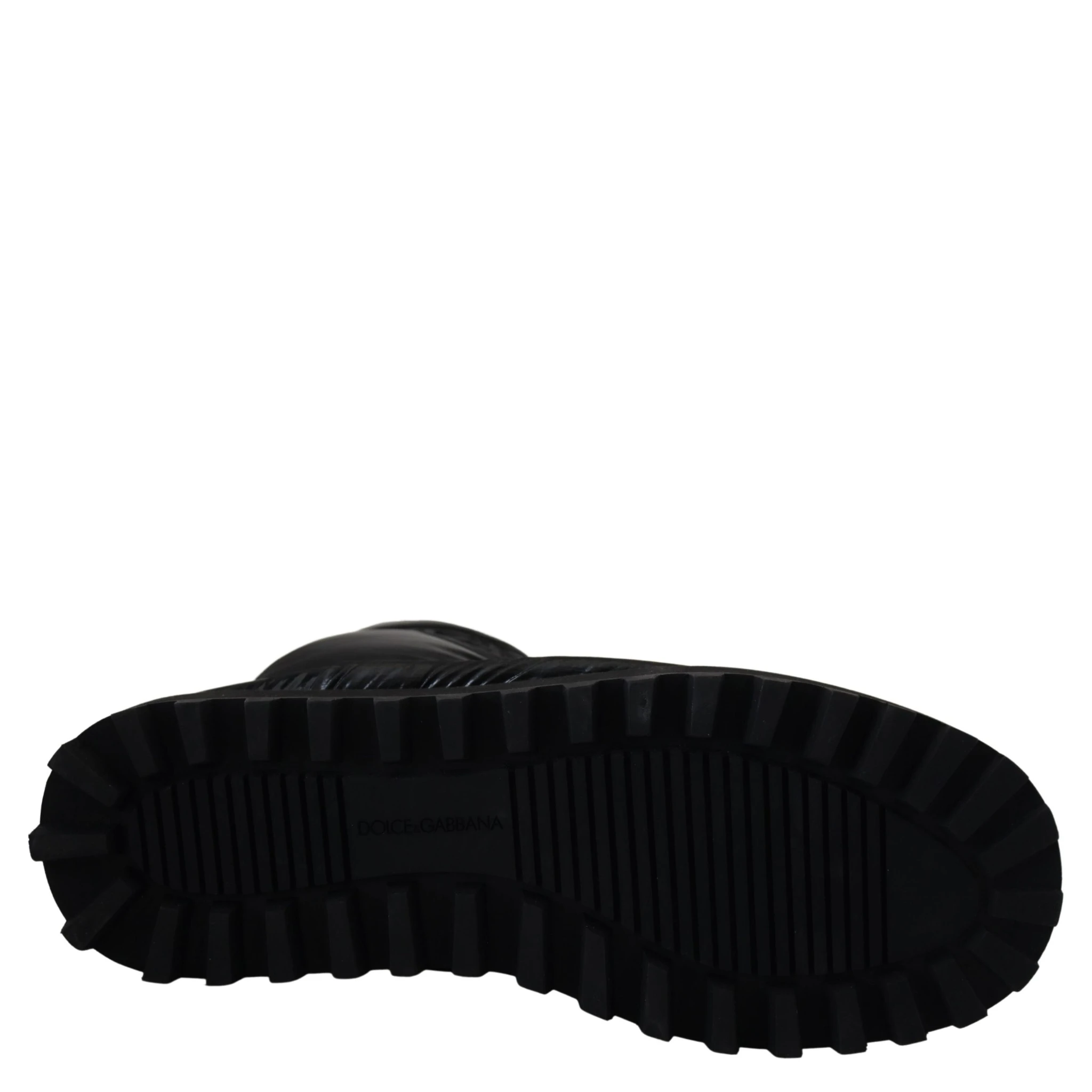 Black Boots Padded Mid Calf Winter Shoes