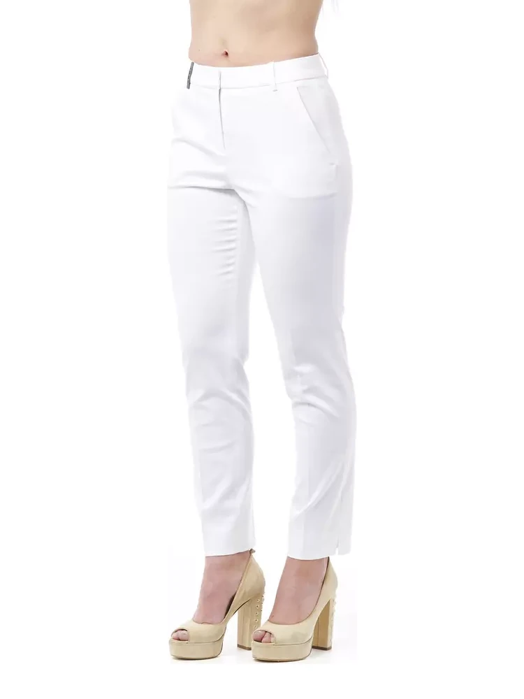 White Cotton Jeans & Pants alternative