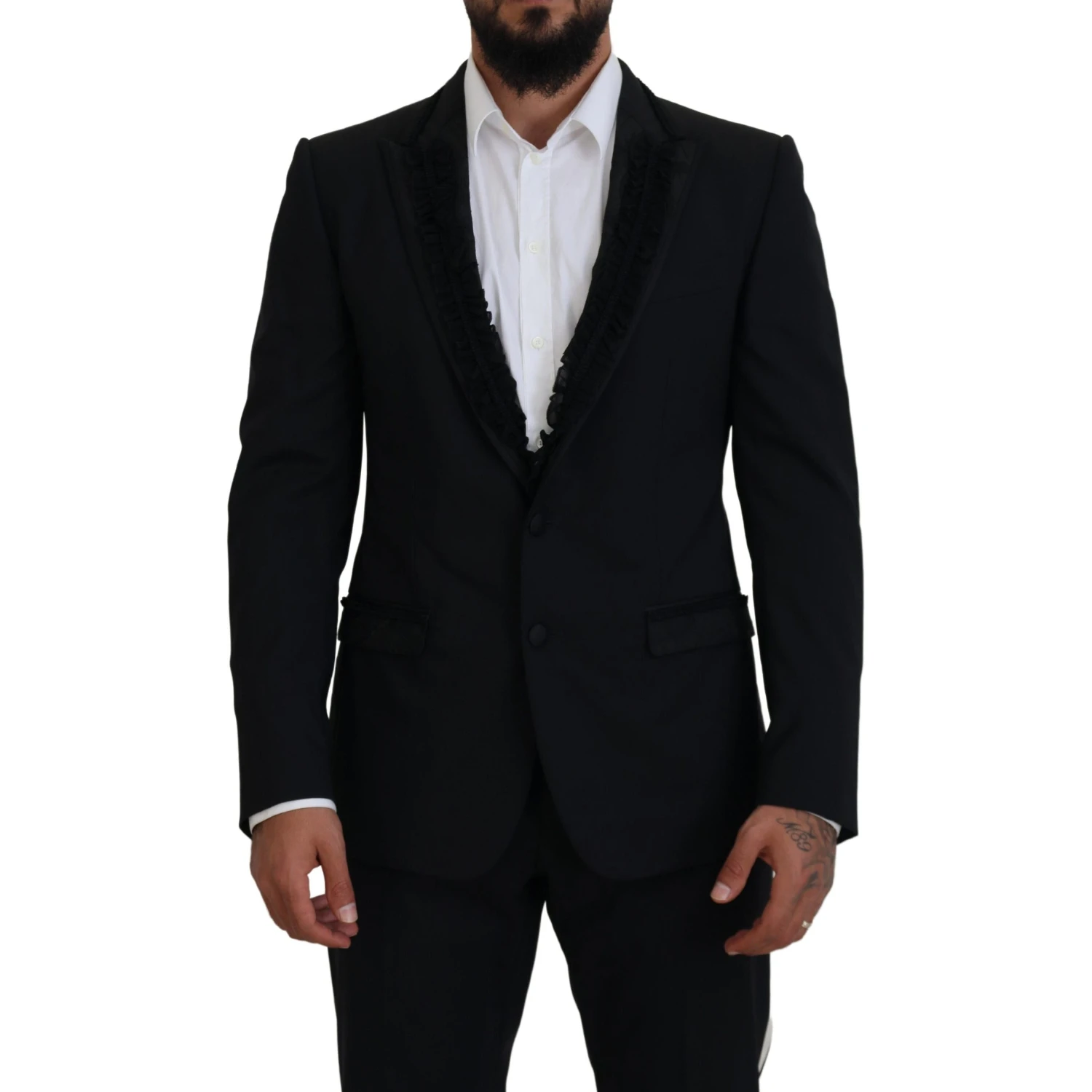 Black MARTINI Slim Fit Jacket Blazer