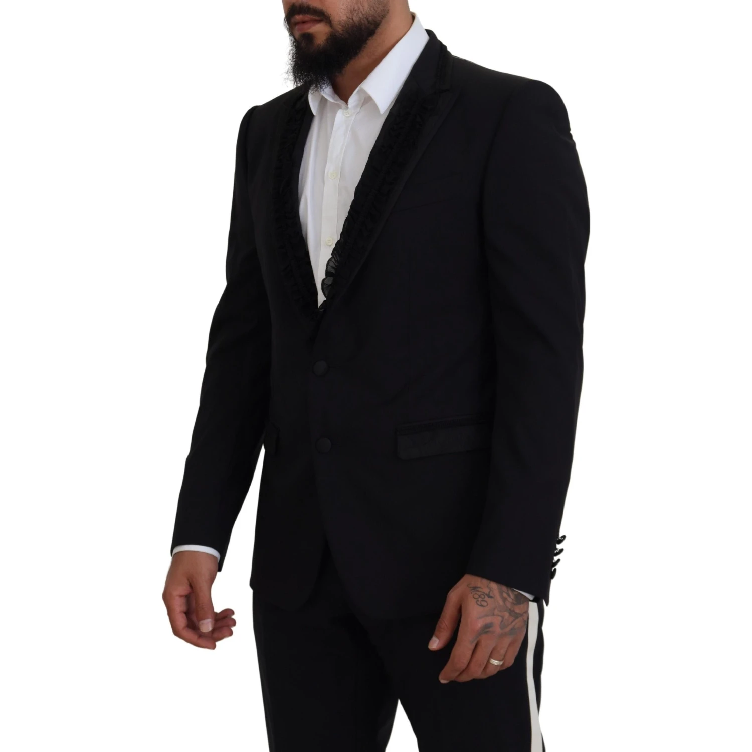 Black MARTINI Slim Fit Jacket Blazer