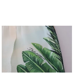 White Floral Printed Men Jogger Pants