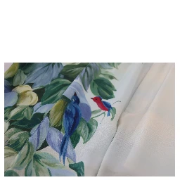 White Floral Printed Men Jogger Pants